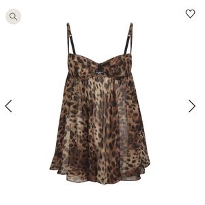 Very limited sold out online babydoll from Skims x Dolce&Gabbanna.